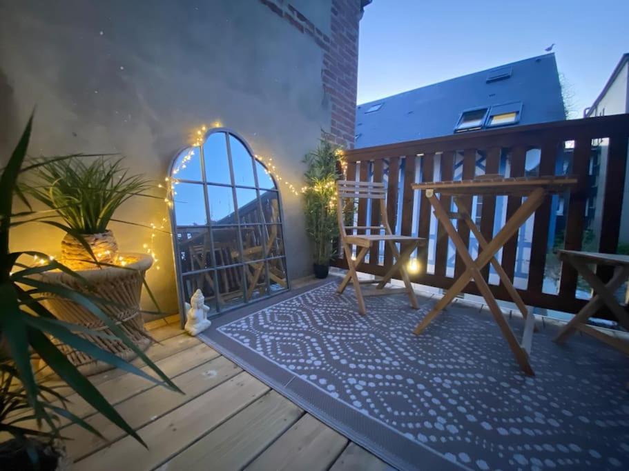 Studio Avec Terrasse A Довіль Екстер'єр фото